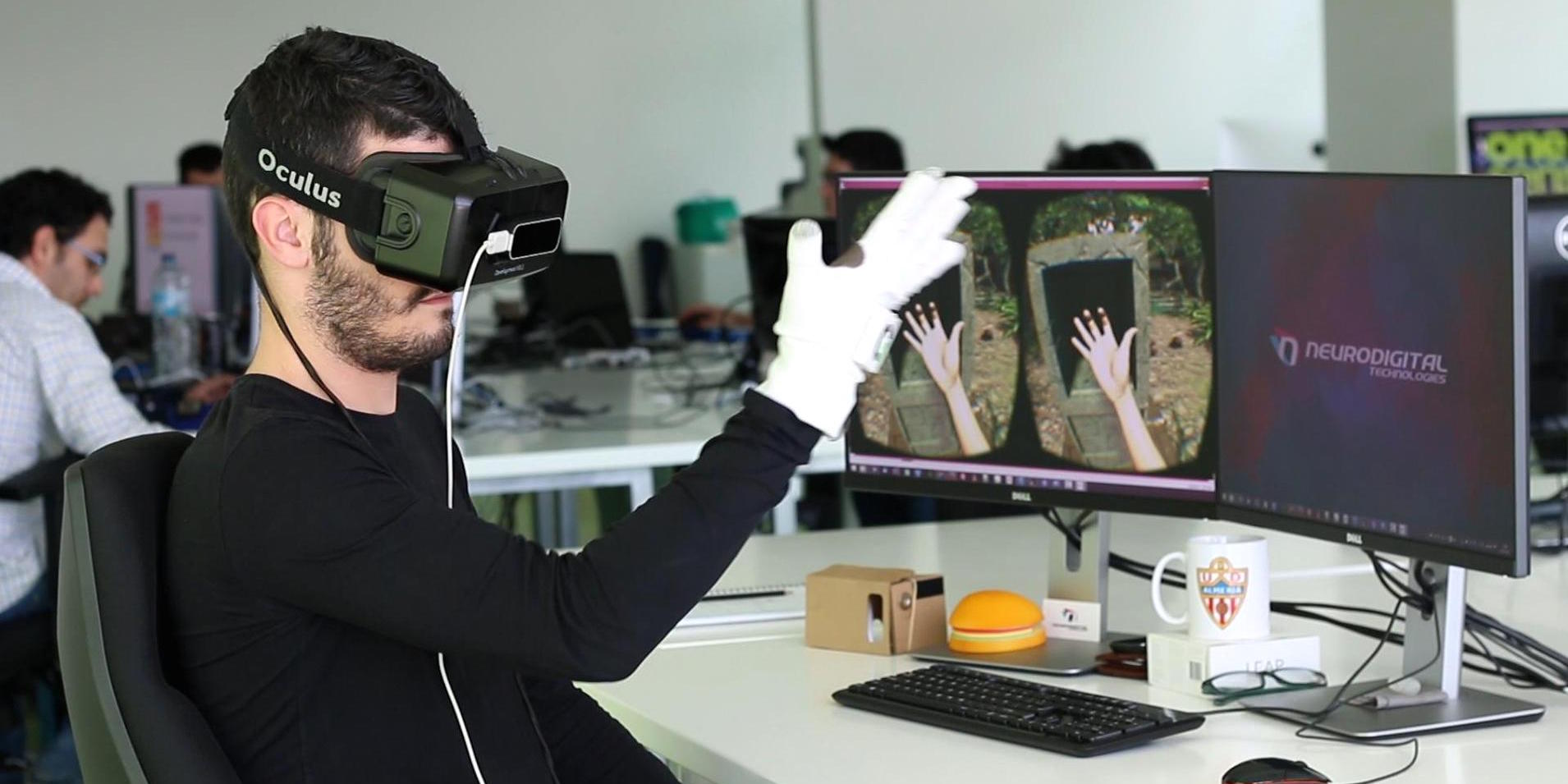 Gloveone Will Let You Touch Virtual Reality.