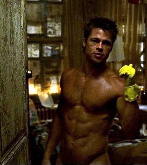 Body club pitt brad fight Brad Pitt's