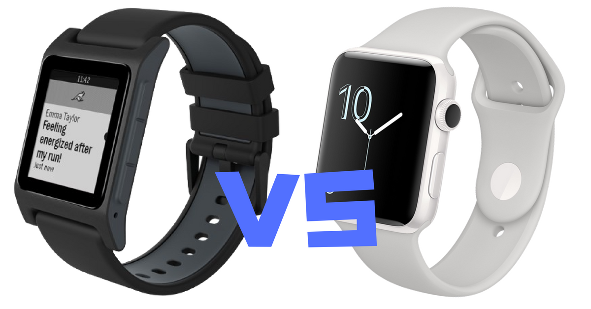 Head to Head: Pebble 2 Versus the Apple Series 2